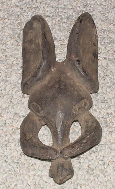#159 -Small Elephant Mask, Cameroon.
