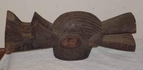 #215 - Mambila Bird Mask, Mambila, Cameroon.