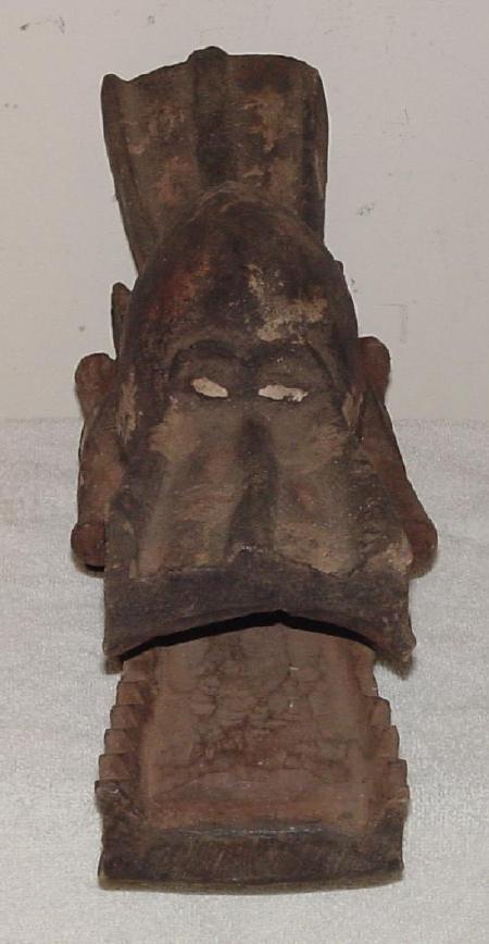 #217 - Crocodile Mask, Mambila, Cameroon.