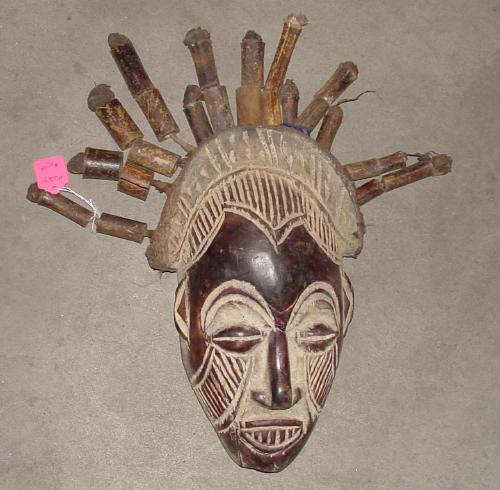 #229 - Dance Mask, Bamileke, Cameroon.