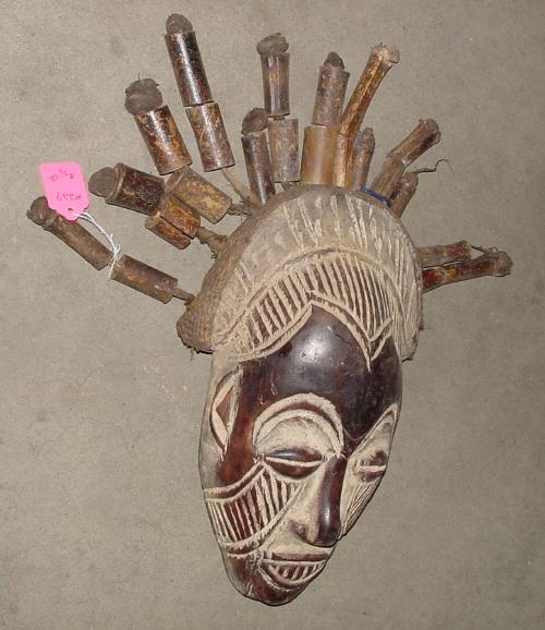 #229 - Dance Mask, Bamileke, Cameroon.