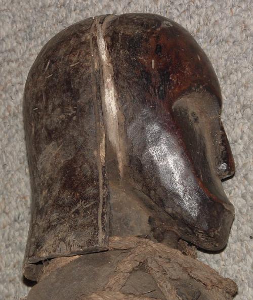 #251 - Fang reliquary head, Fang, Cameroon and Gabon.