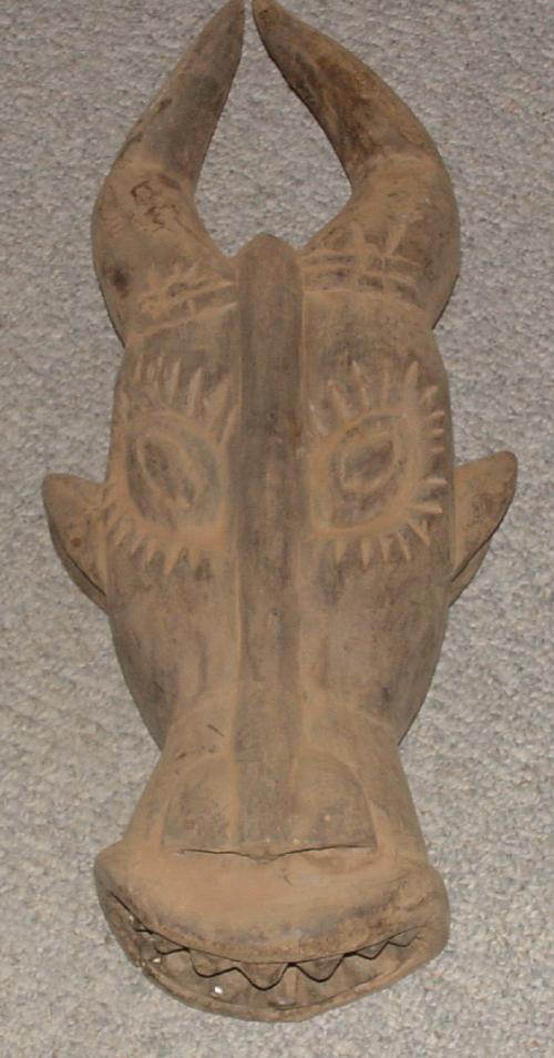#283 - Buffalo Mask, Cameroon.