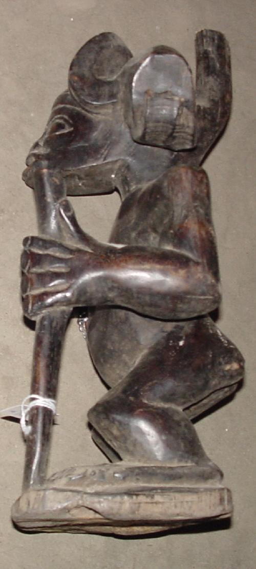 #370 - tchokwe Female Figure, Tchokwe, Angola.