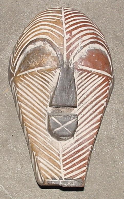 #420 - Small Mask, Songye, Congo.